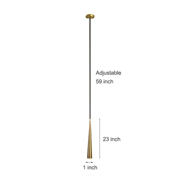 Elongated Cylinder Island Kitchen Pendant Lighting Metal Acrylic Pendant Lighting - Image 6