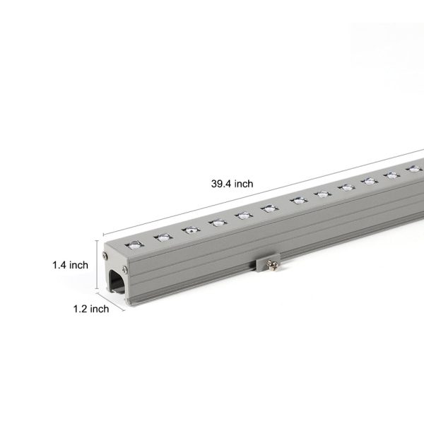 12W Linear LED Wall Washer Light Landscape Low Voltage Outdoor Lighting - Image 7