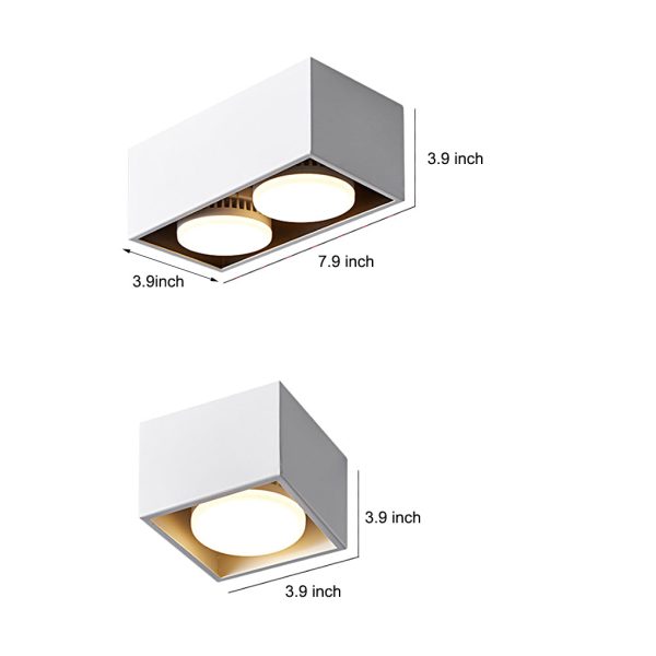 Surface Mounted No Main Lighting Detachable Downlight CBO Box Light Spotlight - Image 16