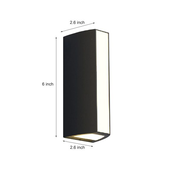 Outdoor Waterproof LED Exterior Wall Lights for Courtyard Garden Fence Decorative - Image 8