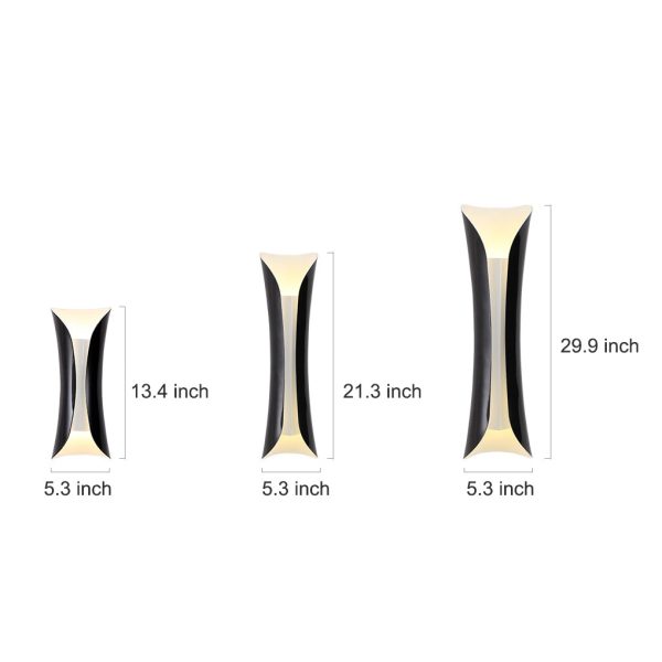 Nordic Minimalist Strip LED Wall Sconces Atmosphere Decorative Lighting for Bedside Corridor - Image 11