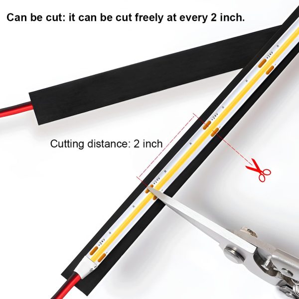 Rotatable Intelligent Dimming COB Modern LED Strip Lights Linear Light - Image 9