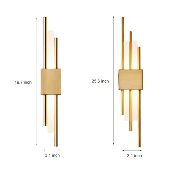 LED Up and Down Lights Postmodern Wall Lamp Wall Sconce Lighting - Image 10