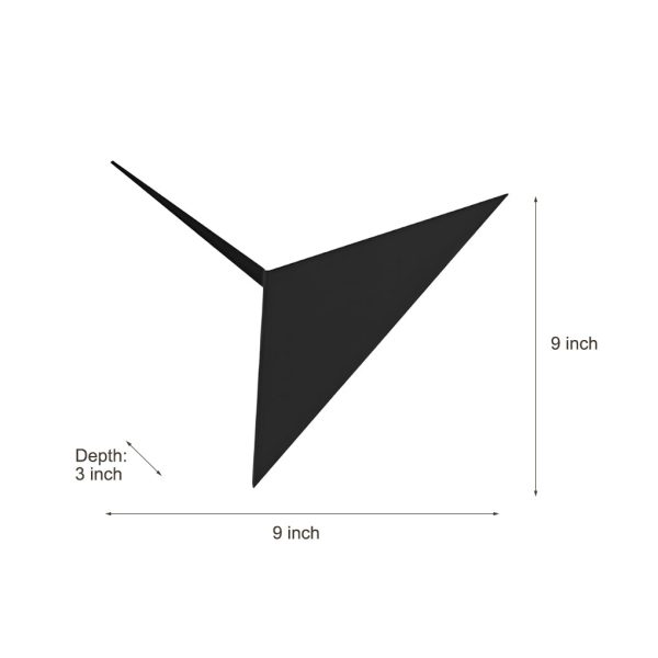 Creative Geometric Shaped 3w LED Nordic Wall Lamp Wall Sconce Lighting - Image 9