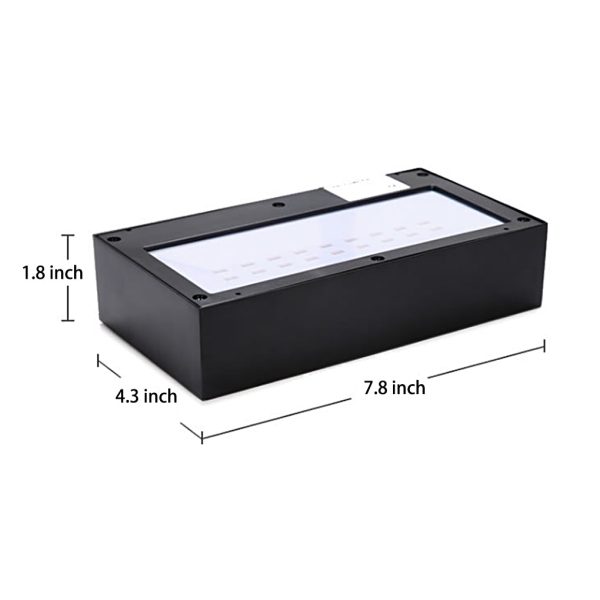 Waterproof LED Up and Down Lights Motion Sensor Modern Solar Wall Lamp - Image 7