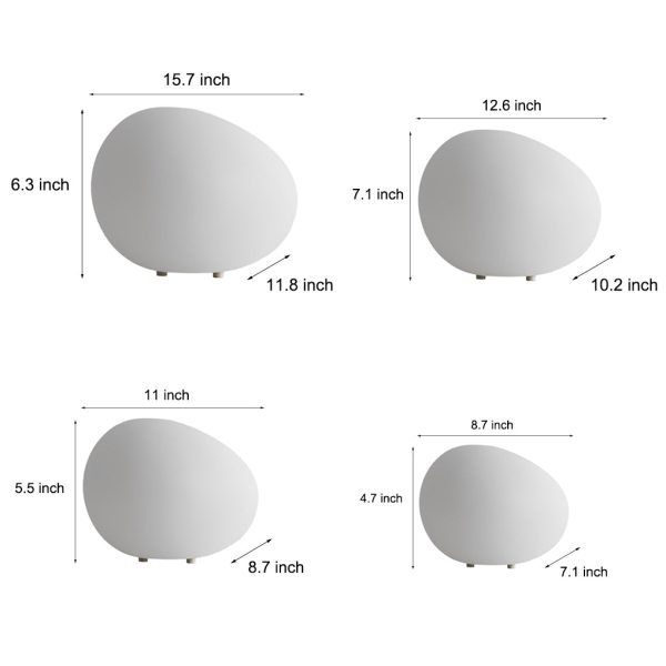 Adjustable LED Cobblestone Outdoor Lamp 3-Color Lighting for Gardens and Lawns - Image 9