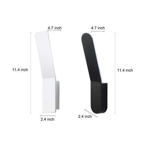 Minimalist Creative LED Aluminum Nordic Wall Lamp Wall Mounted Lights - Image 8