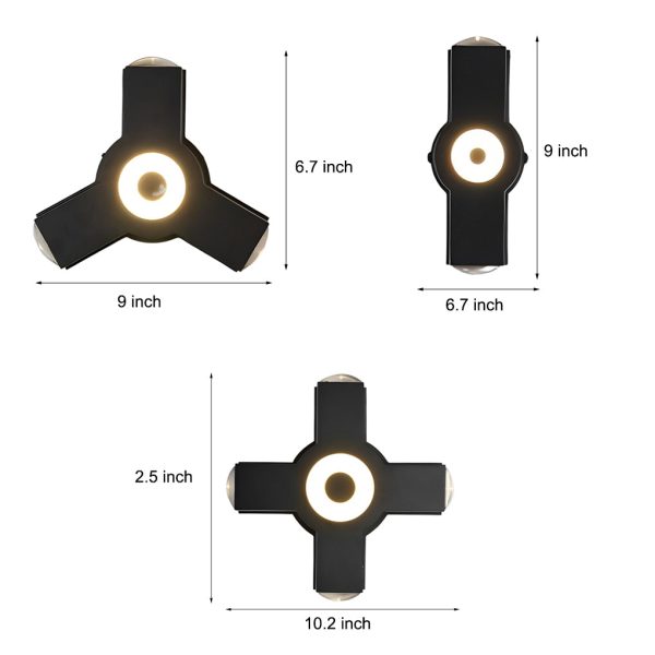 Up and Down Light Creative LED Waterproof Outdoor Wall Washer Lights - Image 8