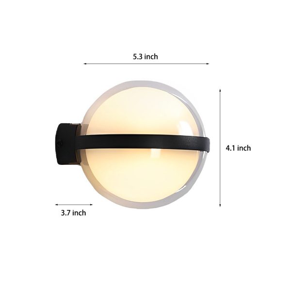 Creative Round Up and Down Light LED Waterproof Outdoor Wall Lamp - Image 6