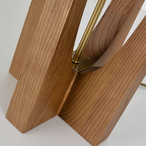Modern Fabric Solid Wood 1-Light Standing Floor Lamps - Image 10