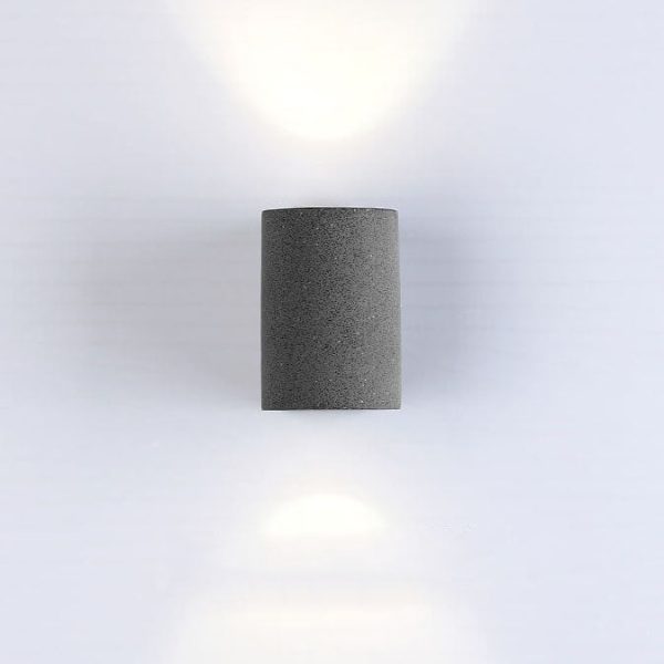 Industrial Cement Cylinder 1-Light Wall Sconce Lamp - Image 8