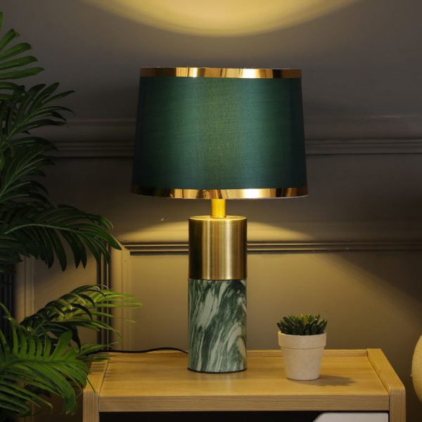 Nordic Fabric Column 1-Light Dimmer Touch Table Lamp - Image 19