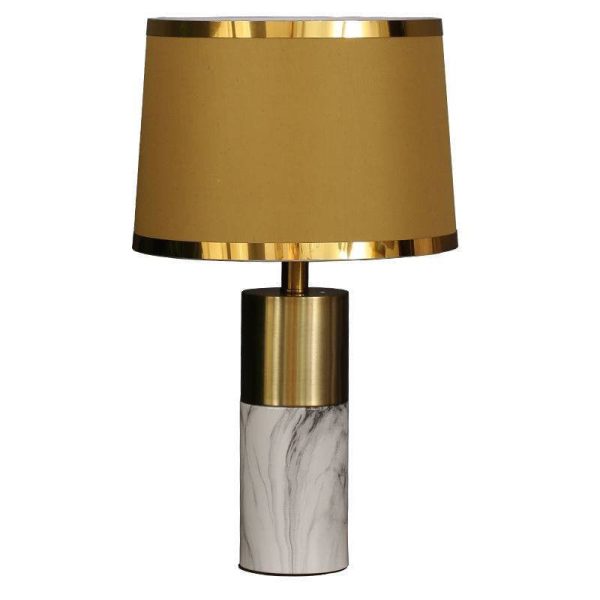 Nordic Fabric Column 1-Light Dimmer Touch Table Lamp - Image 9