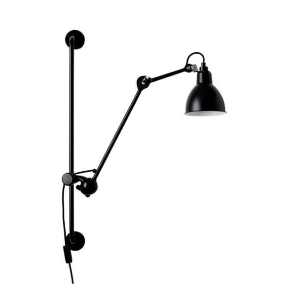 Industrial Vintage Iron Long Pole Swing Arm 1-Light Wall Sconce Lamp - Image 14