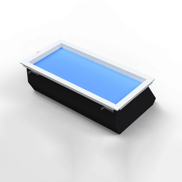 Modern Smart Blue Sky Aluminum LED Flush Mount Ceiling Light - Image 6