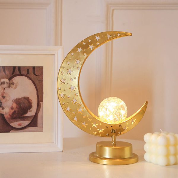 Muslim Eid Moon Castle LED Night Light Decorative Table Lamp - Image 10