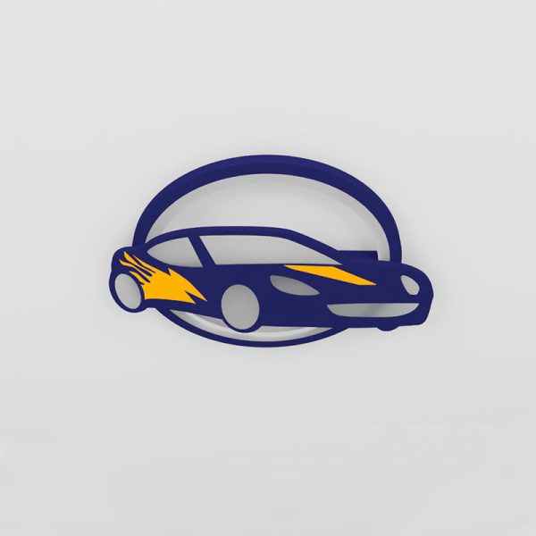 Contemporary Creative Iron Acrylic Cartoon Sports Car LED Kids Flush Mount Ceiling Light For Bedroom - Image 5