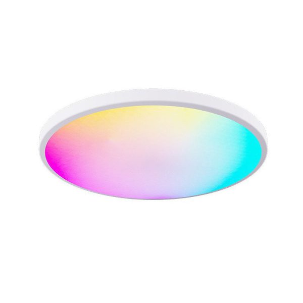 RGB Round Remote Control Dimming Atmosphere LED Flush Mount Ceiling Light - Image 9