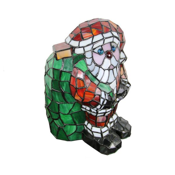Tiffany Creative Animal Stained Glass 1-Light Decorative Table Lamp - Image 12