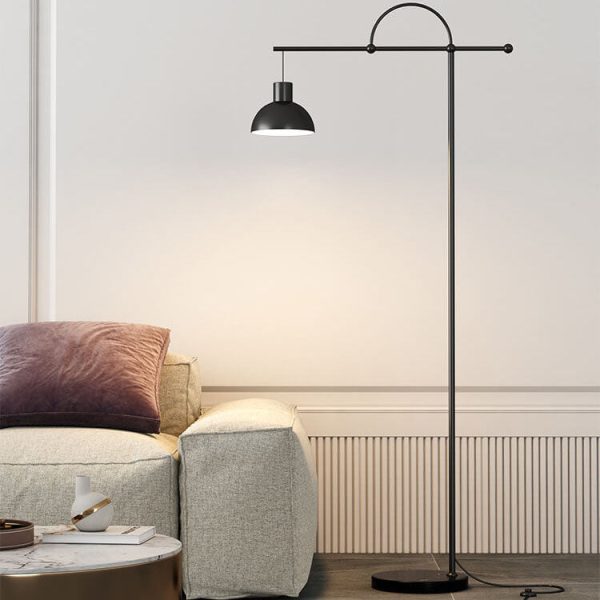 Post-modern Creative Fishing Rod Dome Shade 1-Light Standing Floor Lamp - Image 14