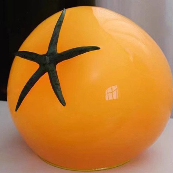 Modern Art Deco Resin Tomato Decorative USB LED Table Lamp For Living Room - Image 4