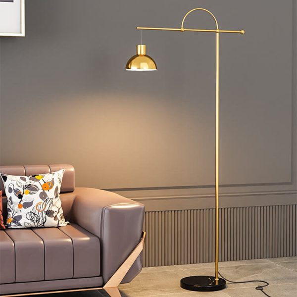 Post-modern Creative Fishing Rod Dome Shade 1-Light Standing Floor Lamp - Image 15