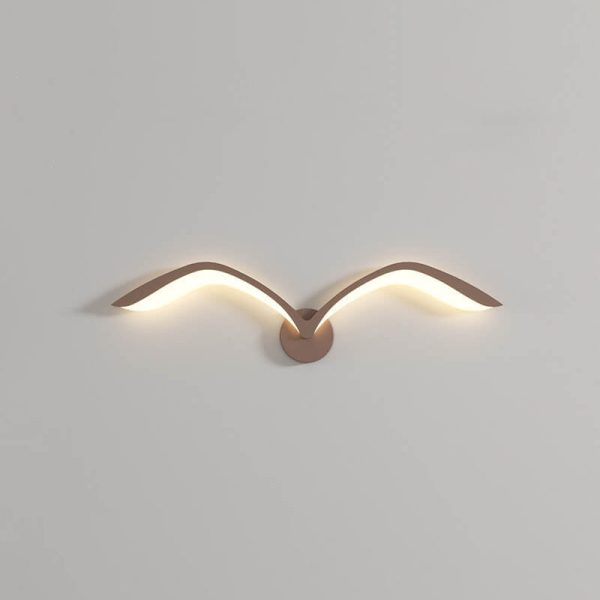 Nordic Minimalist Seagull Acrylic LED Wall Sconce Lamp - Image 16