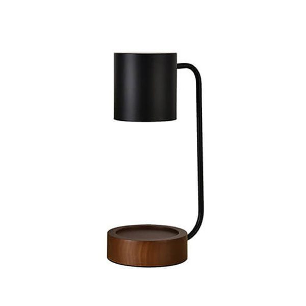 Japanese Minimalist Wood Timing Dimming 1-Light Melting Wax Table Lamp - Image 9