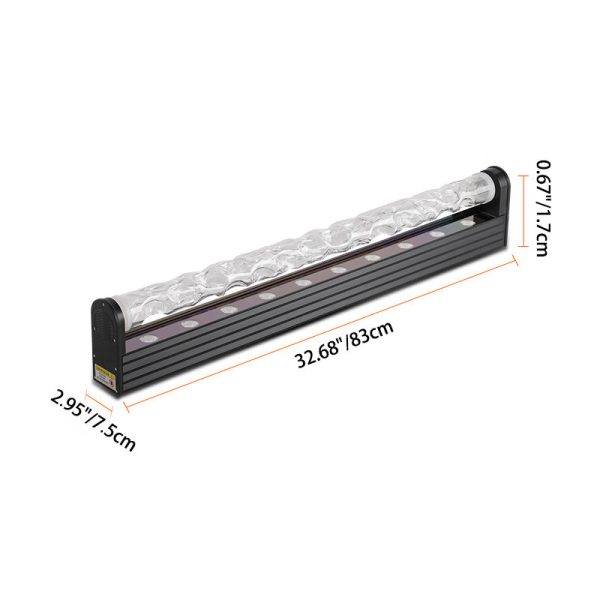 Modern Art Deco Dynamic Water Pattern Rectangle Cylinder Aluminum Acrylic LED Standing Floor Lamp For Living Room - Image 5