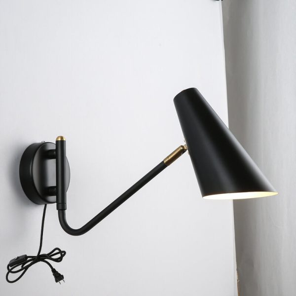 Nordic Creative Simple Rotating 1-Light Wall Sconce Lamp - Image 4