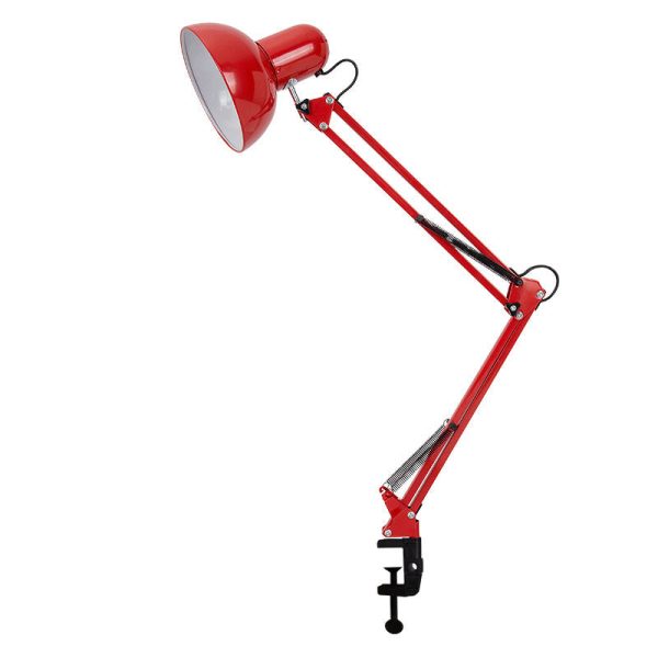 Modern Minimalist Retractable Long Arm Clip Iron ABS 1-Light Table Lamp For Bedroom - Image 10