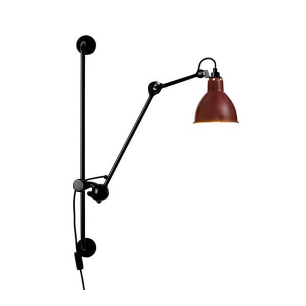 Industrial Vintage Iron Long Pole Swing Arm 1-Light Wall Sconce Lamp - Image 16