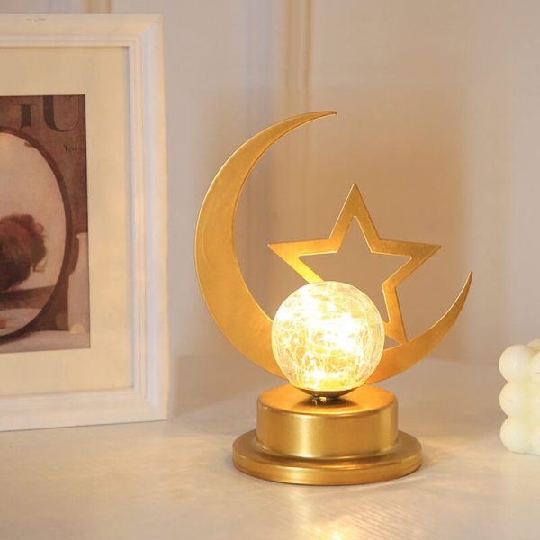 Muslim Eid Moon Castle LED Night Light Decorative Table Lamp - Image 13