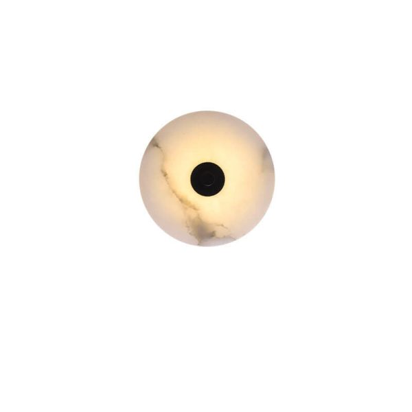 Modern Luxury Round Marble Iron LED Wall Sconce Lamp - Image 20