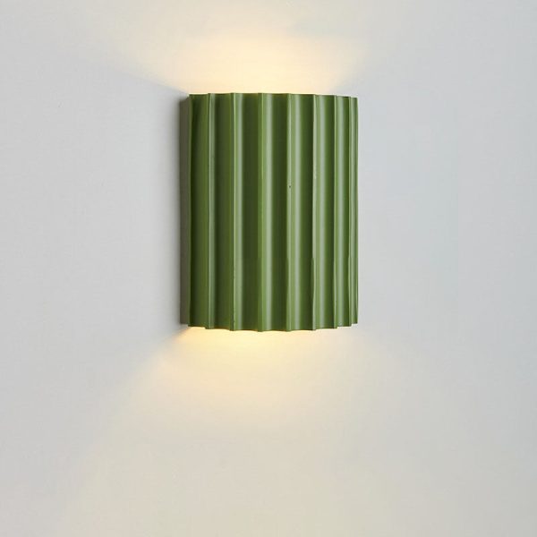 Contemporary Nordic Resin Tiles 2-Light Wall Sconce Lamp For Bedroom - Image 13