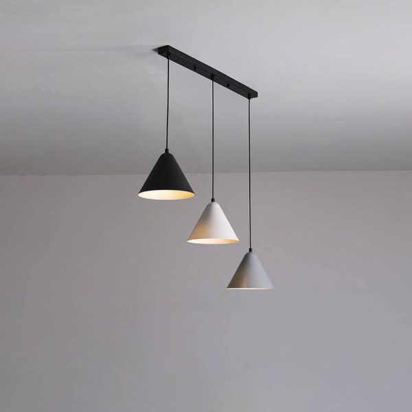 Nordic Creative Simple Wrought Iron Horn Island Light 3-Light Chandelier - Image 13