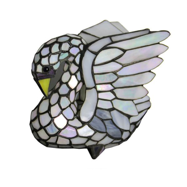 Tiffany Creative Animal Stained Glass 1-Light Decorative Table Lamp - Image 16