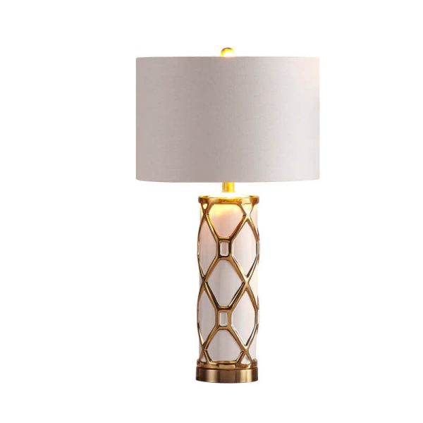 Nordic Light Luxury Ceramic 1-Light Table Lamp - Image 12