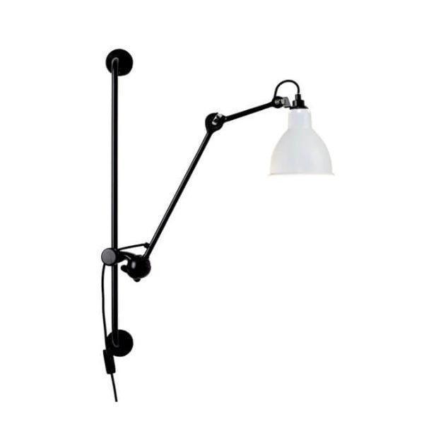 Industrial Vintage Iron Long Pole Swing Arm 1-Light Wall Sconce Lamp - Image 10