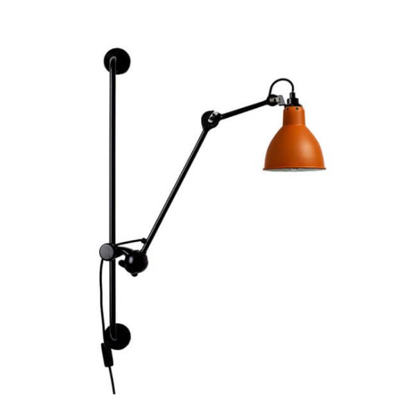 Industrial Vintage Iron Long Pole Swing Arm 1-Light Wall Sconce Lamp - Image 11