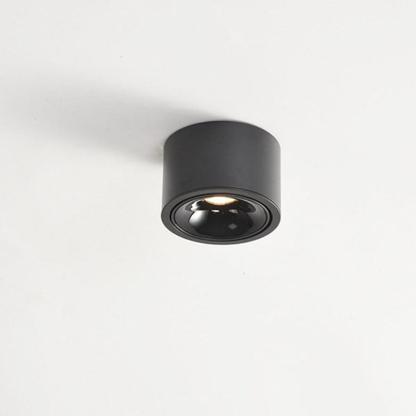 Modern Minimalist Round Spotlight Adjustable LED Flush Mount Ceiling Light - Image 21