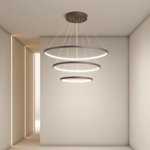 Hanging Dining Room Chandelier Modern Chandelier with Remote Control - Image 3