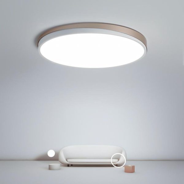 Circle Modern Flush Mount Kitchen Lighting Dining Room Lighting Ceiling Lights - Image 2