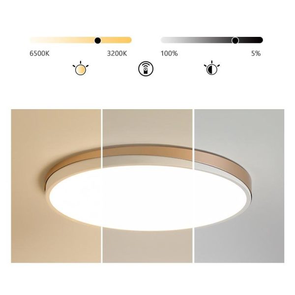 Circle Modern Flush Mount Kitchen Lighting Dining Room Lighting Ceiling Lights - Image 7