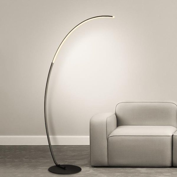 Strip LED Arc Floor Lamps - Image 2