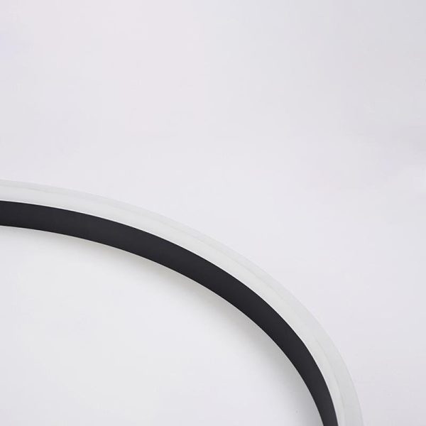 Black Round Flush Mount Kitchen Lighting Dining Room Lighting Ceiling Light - Image 4