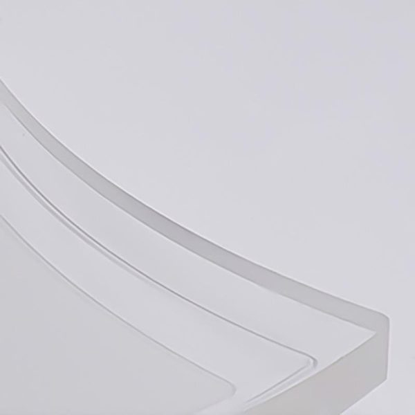 Modern Flush Mount Light Concentric Circle Flower Shaped Light - Image 6