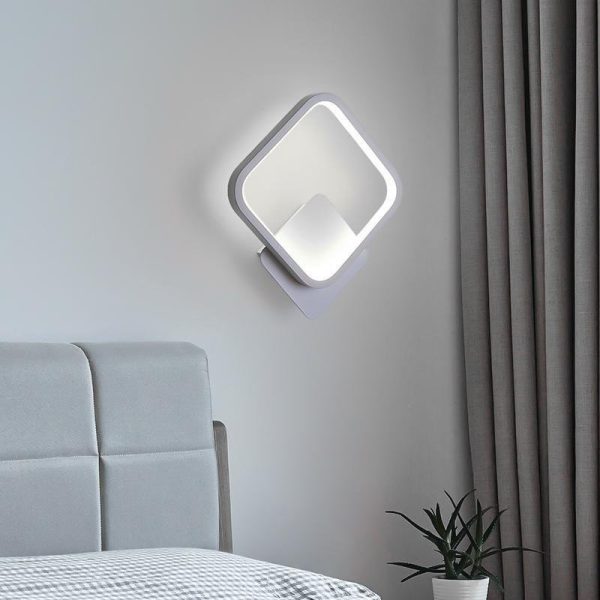 Square Soft Warm Modern Nordic Square Style LED Wall Sconce - Image 2