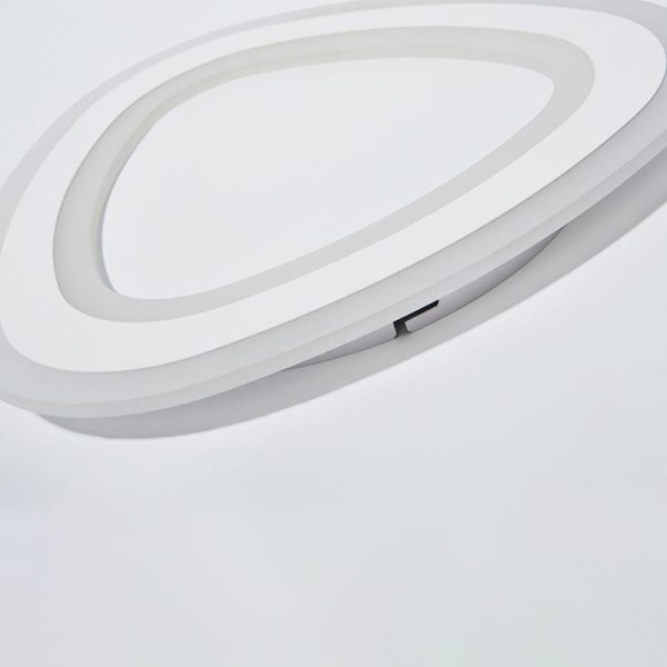 Triangle Shaped Modern Flush Mount Lights LED Ceiling Light - Image 5