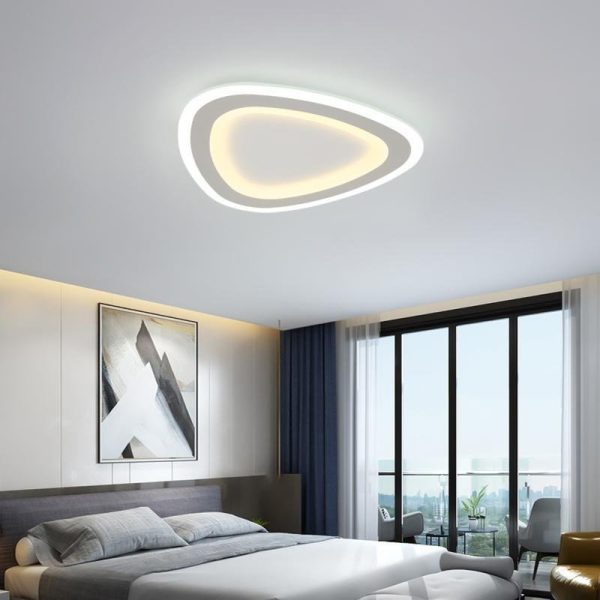 Triangle Shaped Modern Flush Mount Lights LED Ceiling Light - Image 2
